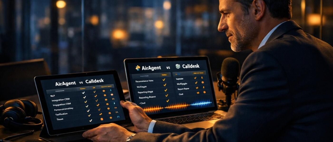 AirAgent vs Calldesk : Quel Callbot IA Choisir pour votre PME