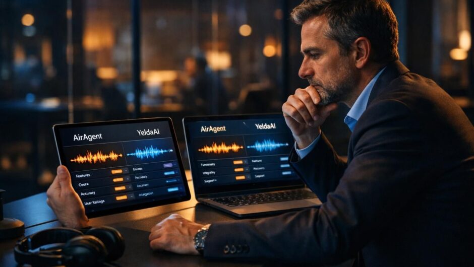découvrez une comparaison détaillée entre airagent et yeldaai pour choisir le voicebot idéal qui optimisera votre service client grâce à une assistance vocale efficace et personnalisée.