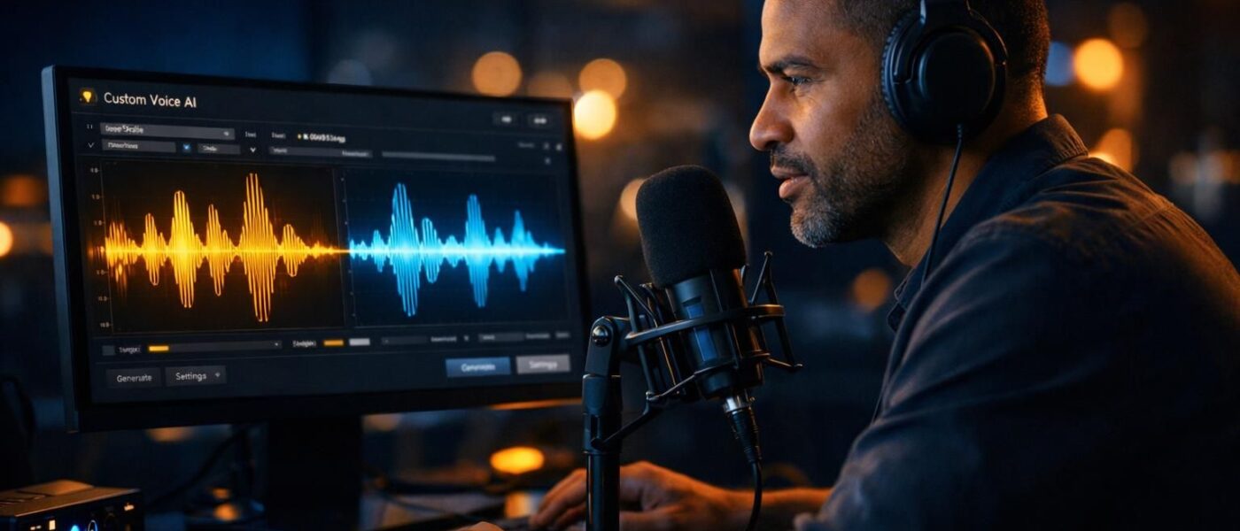 IA Voix Personnalisée : Créer une Voix Unique pour votre Marque