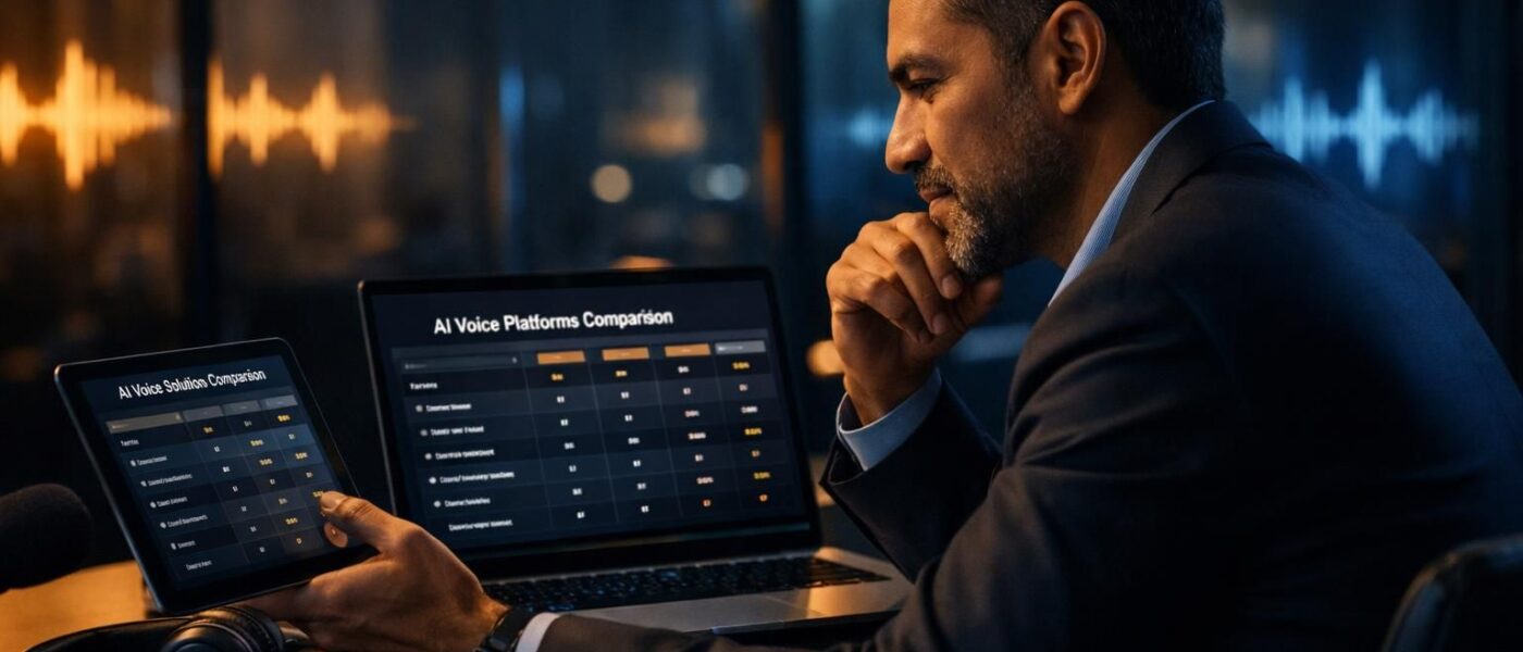 Comparatif Agent Vocal IA : Les Solutions No-Code en 2026