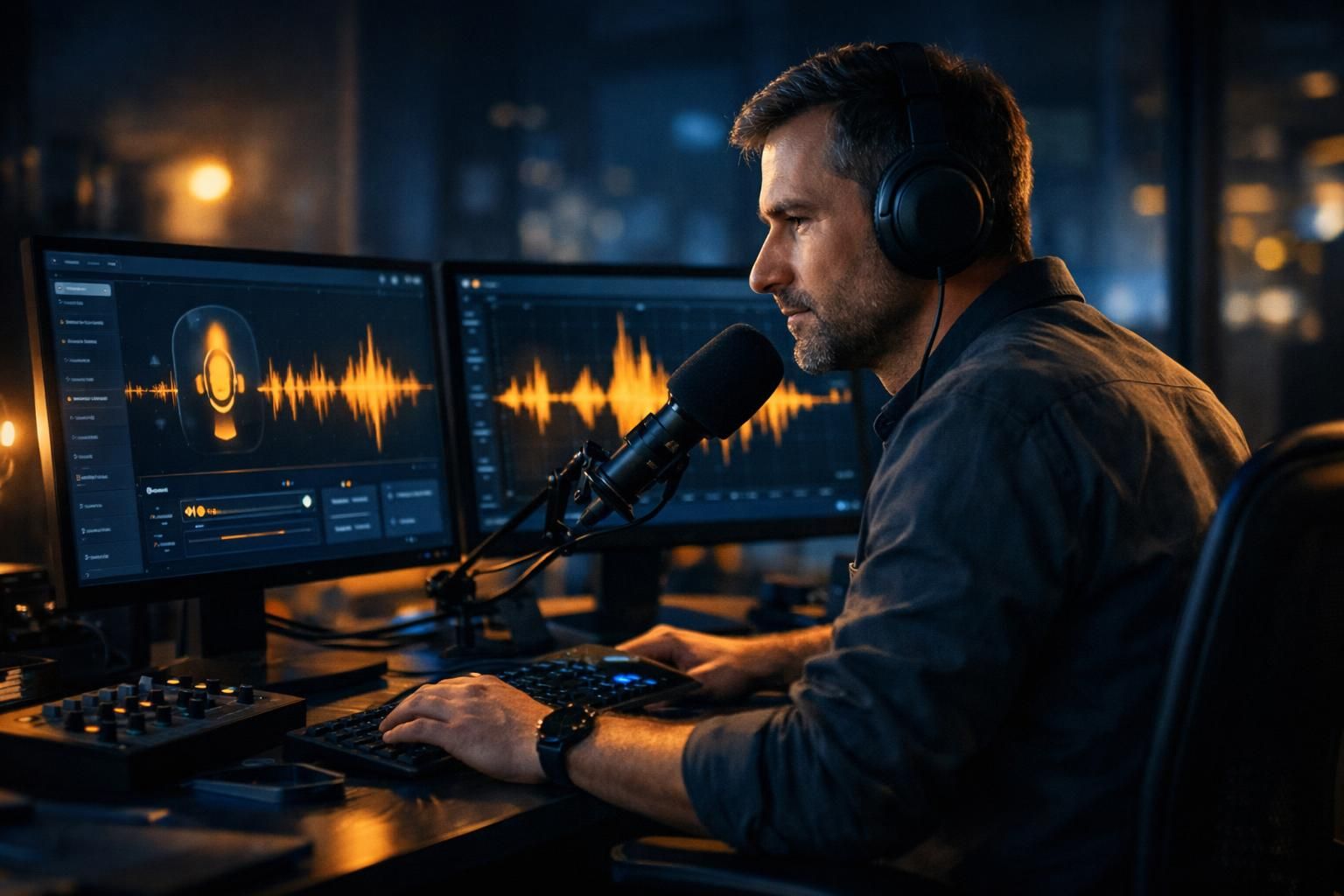 utilisez la voix off ia pour vos formations et créez facilement des modules audio professionnels, clairs et engageants.