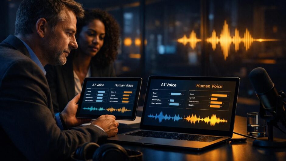 découvrez les différences entre voix off ia et voix humaine pour choisir la meilleure option adaptée à vos projets audio et vidéo.